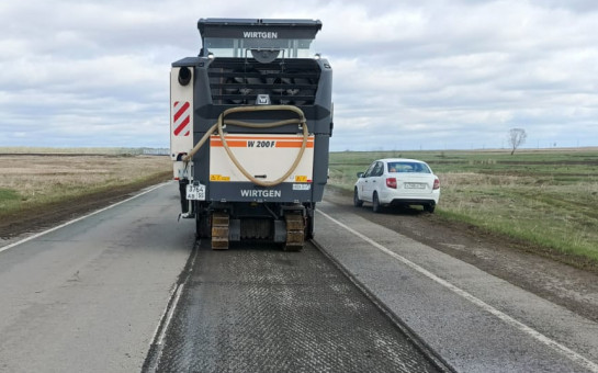 АО «Новосибирскавтодор» приступило к ремонту автомобильной дороги регионального значения «104 км а/д 