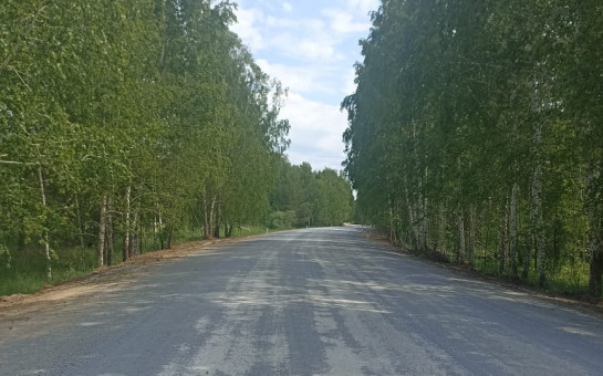 В Ордынском районе досрочно завершен ремонт дороги «Чингис – Нижнекаменка – Завьялово»